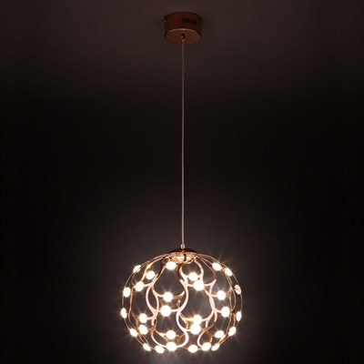 Светильник Drops 22Вт LED 4200К золото - фото 2036694