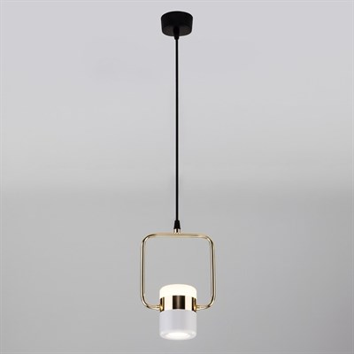 Светильник Oskar, 9Вт LED, 4200К, 380лм, цвет золото,чёрный - фото 2036746