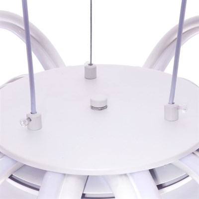 Люстра "Вега" LED 162Вт 3 режима 3000-6000К белый 66х66х85 см. - фото 2036779