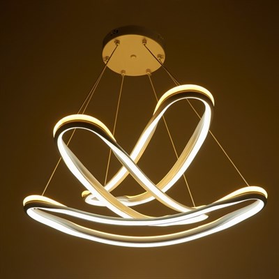 Люстра "Ригель" LED 156Вт 3 режима 3000-6000К белый 57х57х84 см. - фото 2036784