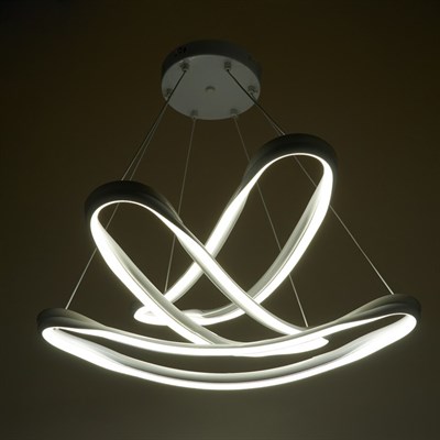 Люстра "Ригель" LED 156Вт 3 режима 3000-6000К белый 57х57х84 см. - фото 2036785