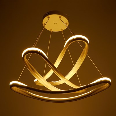 Люстра "Ригель" LED 156Вт 3 режима 3000-6000К белый 57х57х84 см. - фото 2036786