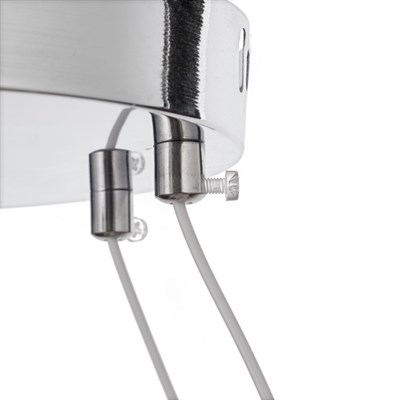 Люстра "Ригель" LED 156Вт 3 режима 3000-6000К хром 57х57х84 см. - фото 2036815