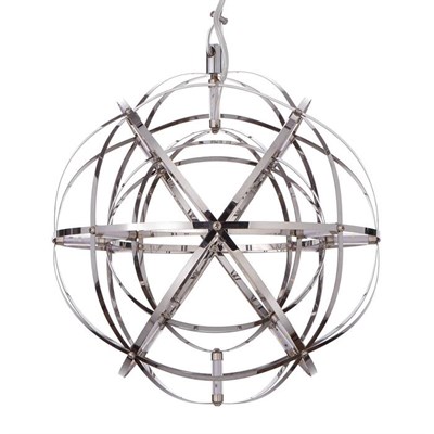 Люстра 669703/18 LED 10,8Вт 4000К хром 30х30х150 см - фото 2036818