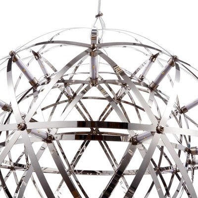 Люстра 669707/42 LED 25,2Вт 4000К хром 40х40х150 см - фото 2036834