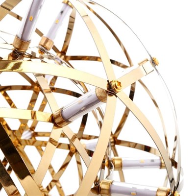 Люстра 669710/92 LED 55,2Вт 3000К золото 40х40х150 см - фото 2036841 Люстра 669710/92 LED 55,2Вт 3000К золото 40х40х150 см - фото 2036841