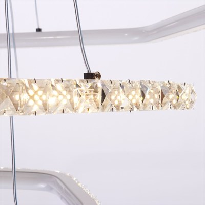 Люстра "Лира" LED 180Вт 4000К белый 68х68х65 м. - фото 2036855