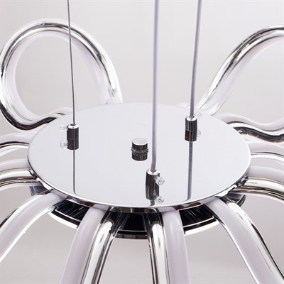 Люстра "Вега" LED 162Вт 3 режима 3000-6000К хром 66х66х85 см. - фото 2036863