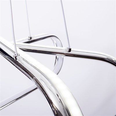 Люстра "Аквилон" LED 162Вт 3 режима 3000-6000К хром 60х60х100 см. - фото 2036870