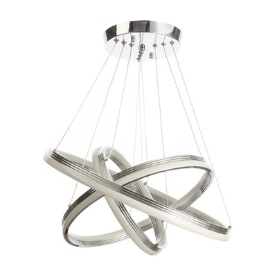 Люстра "Версаль" LED 150Вт 4000К хром 50х50х73 см. - фото 2036885