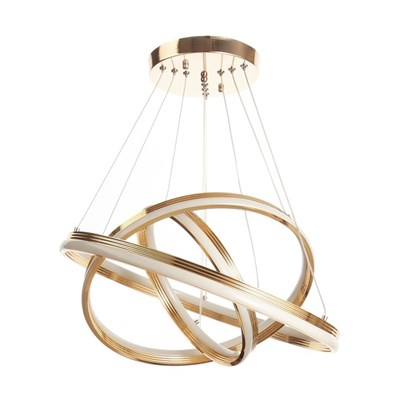 Люстра "Версаль" LED 150Вт 4000К золото 50х50х73 см. - фото 2036892