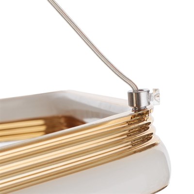 Люстра "Брера" LED 144Вт 4000К золото 46х46х75 см. - фото 2036903