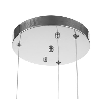 Люстра "Винетта" LED 138Вт 4000К хром 54х54х79 см. - фото 2036910