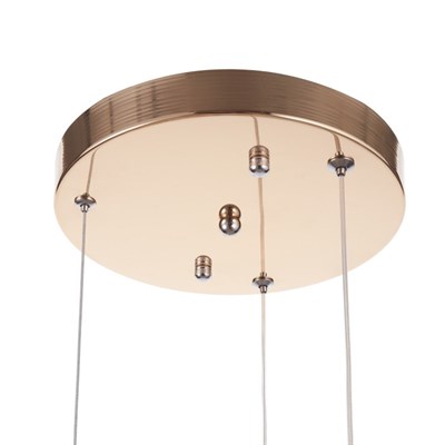 Люстра "Винетта" LED 138Вт 4000К золото 54х54х79 см. - фото 2036916