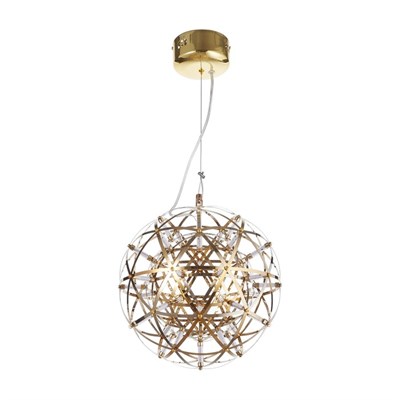 Люстра 669706/42 LED 25,2Вт 3000К золото 30х30х150 см - фото 2036928