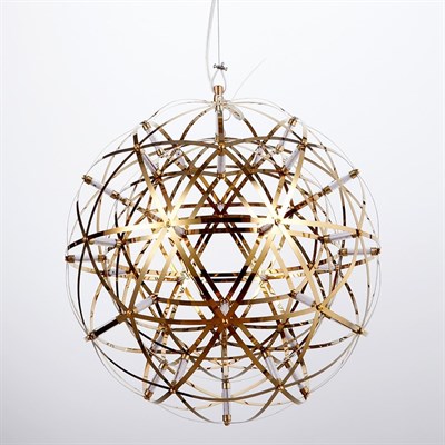 Люстра 669708/42 LED 25,2Вт 3000К золото 40х40х150 см - фото 2036942