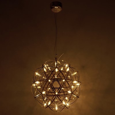 Люстра 669708/42 LED 25,2Вт 3000К золото 40х40х150 см - фото 2036944