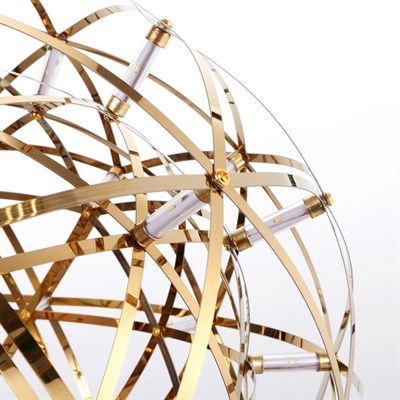 Люстра 669708/42 LED 25,2Вт 3000К золото 40х40х150 см - фото 2036945