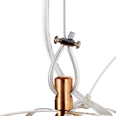 Люстра 669708/42 LED 25,2Вт 3000К золото 40х40х150 см - фото 2036946