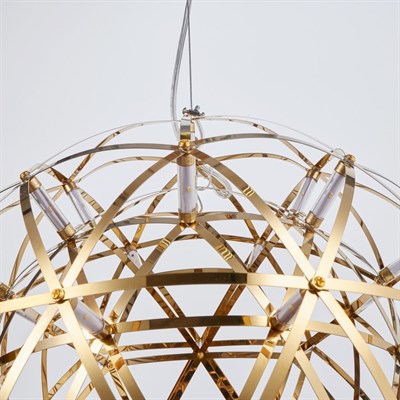 Люстра 669708/42 LED 25,2Вт 3000К золото 40х40х150 см - фото 2036948