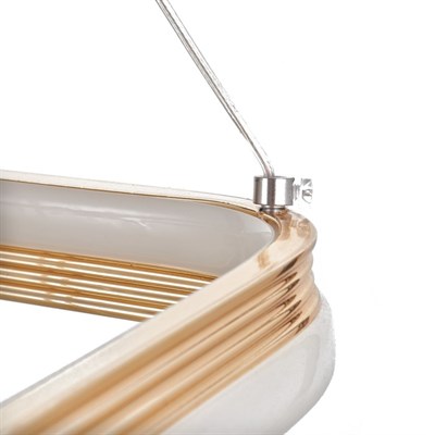 Люстра "Аксум" LED 144Вт 4000К золото 55х36х76 см. - фото 2036954