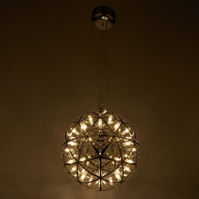 Люстра 669705/42 LED 25,2Вт 4000К хром 30х30х150 см - фото 2036958