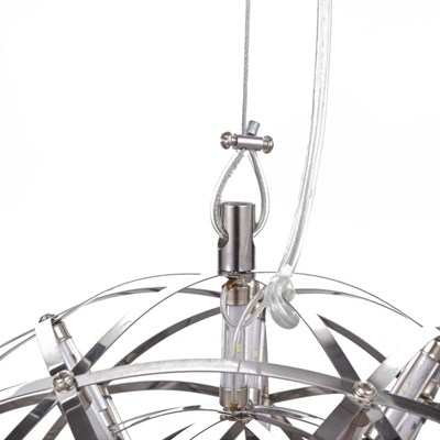 Люстра 669705/42 LED 25,2Вт 4000К хром 30х30х150 см - фото 2036960