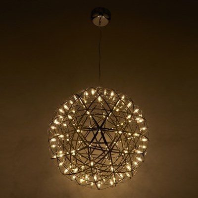 Люстра 669711/92 LED 55,2Вт 4000К хром 60х60х150 см - фото 2036965