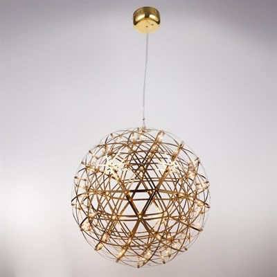 Люстра 669712/92 LED 55,2Вт 3000К золото 60х60х150 см - фото 2036971