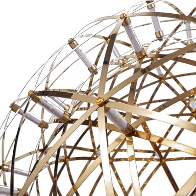 Люстра 669712/92 LED 55,2Вт 3000К золото 60х60х150 см - фото 2036976