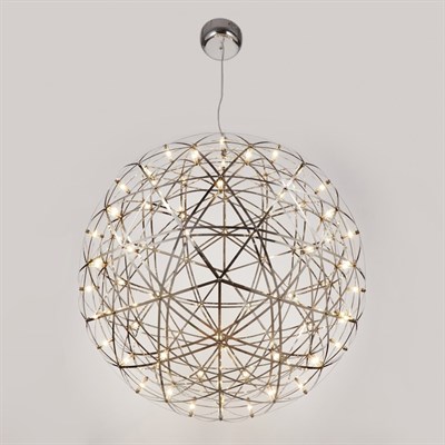 Люстра 669713/92 LED 55,2Вт 4000К хром 80х80х150 см - фото 2036978