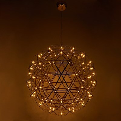 Люстра 669714/92 LED 55,2Вт 3000К золото 80х80х150 см - фото 2036986