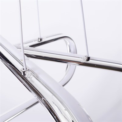 УЦЕНКА Люстра "Аквилон" LED 162Вт 3 режима 3000-6000К хром 60х60х100 см. - фото 2036995