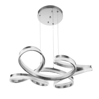 УЦЕНКА Люстра "Винетта" LED 138Вт 4000К хром 54х54х79 см. - фото 2037003