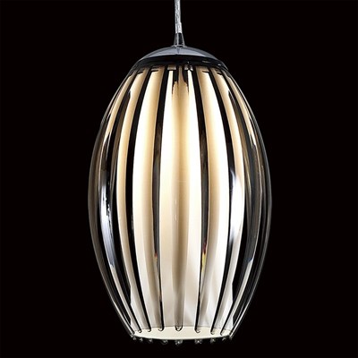 Светильник Октопус, 1x40Вт E27 хром, чёрный - фото 2037084