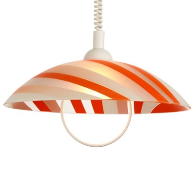Люстра 1071005253181 E27 60W бело-оранж./белый 41х41х75см - фото 2037113