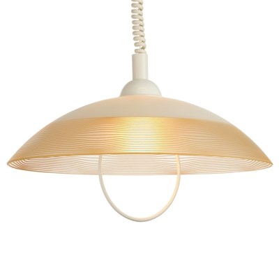 Люстра 1071005253182 E27 60W абрикос/белый 41х41х75см - фото 2037122