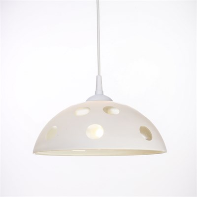 Светильник  Колпак "Верджи" 1 лампа E27 40Вт белый  д.300 - фото 2037189