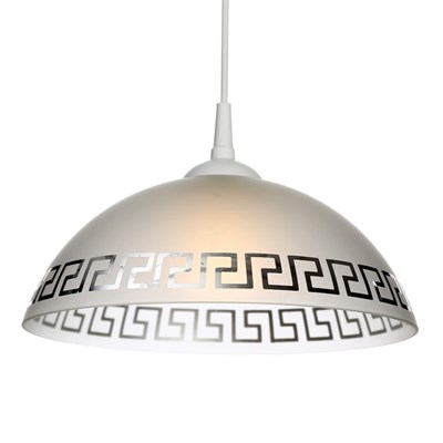 Светильник  Колпак "Арис" 1 лампа E27 40Вт белый   д.300 - фото 2037195