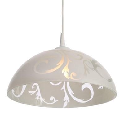 Светильник  Колпак "Асти" 1 лампа E27 40Вт  белый   д.350 - фото 2037199