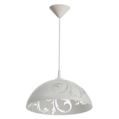 Светильник  Колпак "Асти" 1 лампа E27 40Вт  белый   д.350 - фото 2037200