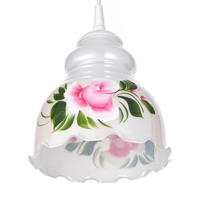 Светильник  Елена 1 лампа E27 60 Вт мол. (рис МИКС ) - фото 2037250