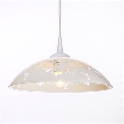 Светильник подвесной "Цветочный сад" E27 60Вт  30 см. - фото 2037394