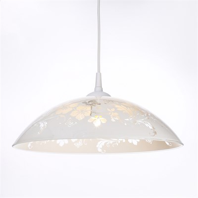 Светильник подвесной "Цветочный сад" E27 60Вт  38 см. - фото 2037397