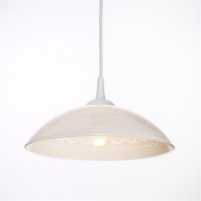 Светильник подвесной "Кружево" E27 60Вт  30 см. - фото 2037409