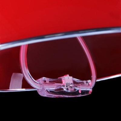 Люстра подвесная "Лаура" E27 40Вт красный - фото 2037475