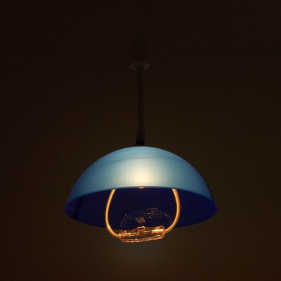 Люстра подвесная "Лаура", синий - фото 2037478