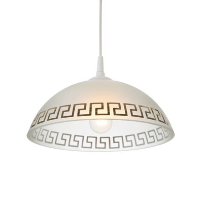 Светильник "Колпак" 006/1С б.с. мат. декор (Ф 300; Н 115) - фото 2037564