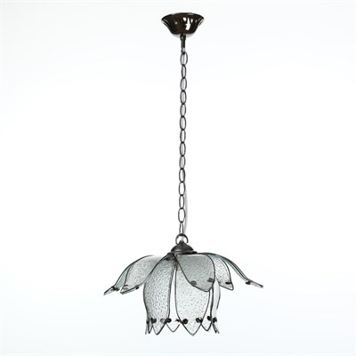 Светильник "Саманта" 1x60Вт E27 черный 28x28x100см. - фото 2037574