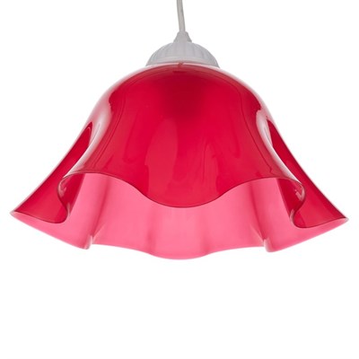 Светильник "Симпл" 1x40Вт E27 красный - фото 2037609